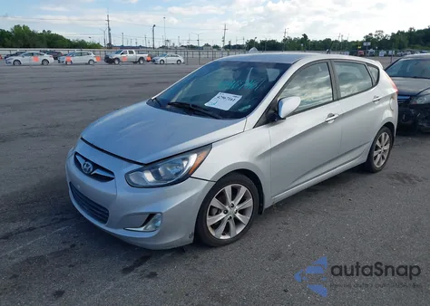 2012 Hyundai Accent Se из США, поврежденный, VIN KMHCU5AE9CU023679